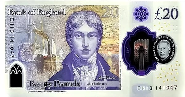 Портрет Адама Смита, промышленная сцена и текстильная фабрика.