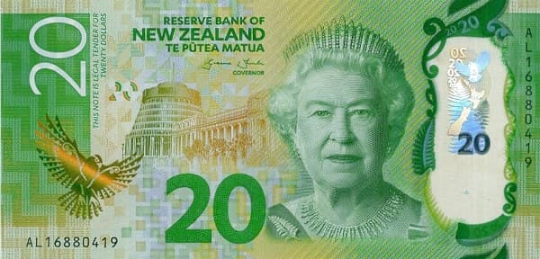 Портрет королевы Елизаветы II, здание парламента Новой Зеландии
