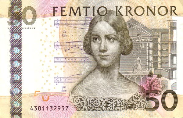 Портрет певицы Дженни Линд («шведский соловей»)