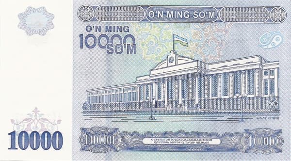 Здание Олий Мажлиса (парламент) в Ташкенте