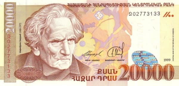Портрет художника Мартироса Сарьяна (старая серия)